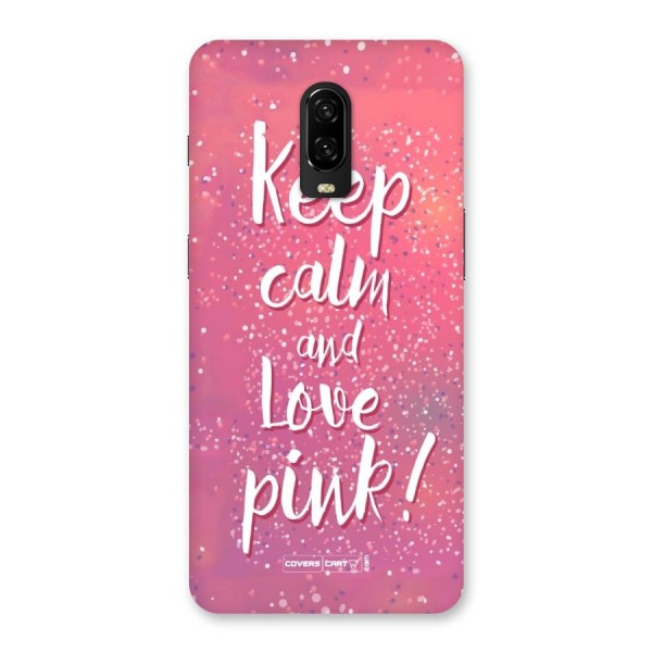 Love Pink Back Case for OnePlus 6T