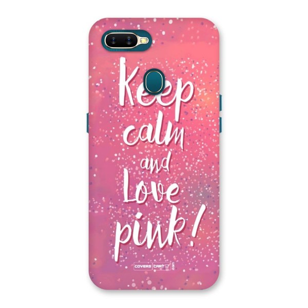 Love Pink Back Case for Oppo A7