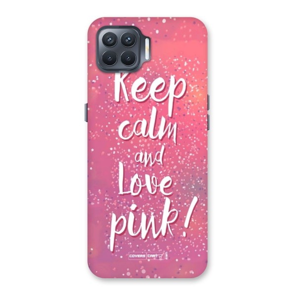 Love Pink Back Case for Oppo F17 Pro