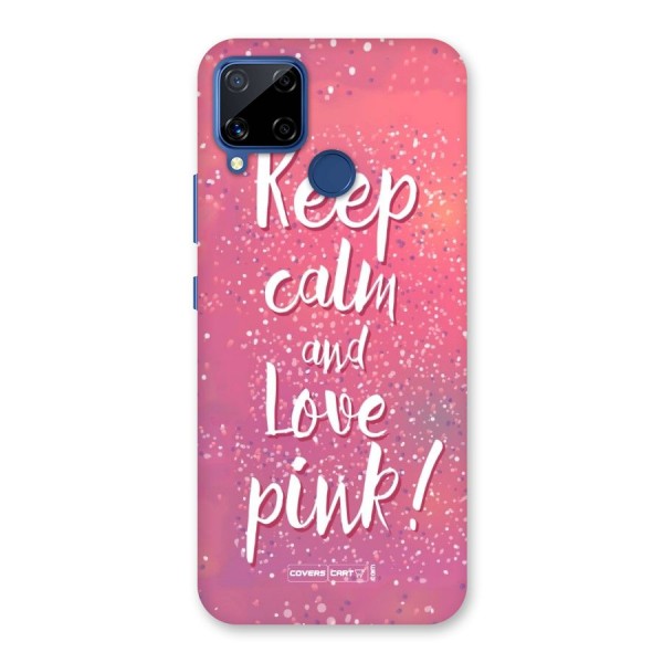 Love Pink Back Case for Realme C12