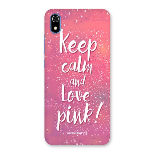 Love Pink Back Case for Redmi 7A