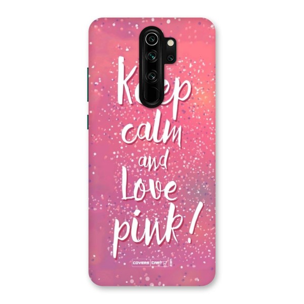 Love Pink Back Case for Redmi Note 8 Pro