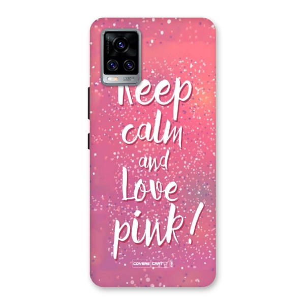 Love Pink Back Case for Vivo V20 Pro