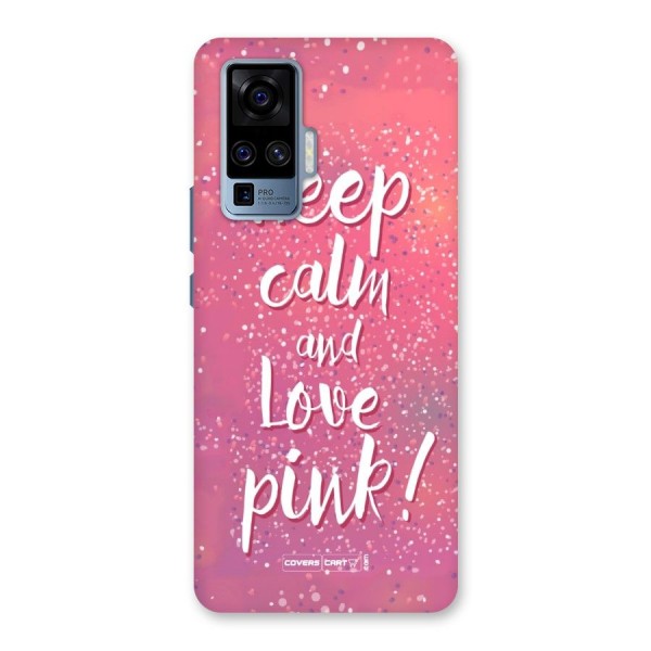 Love Pink Back Case for Vivo X50 Pro