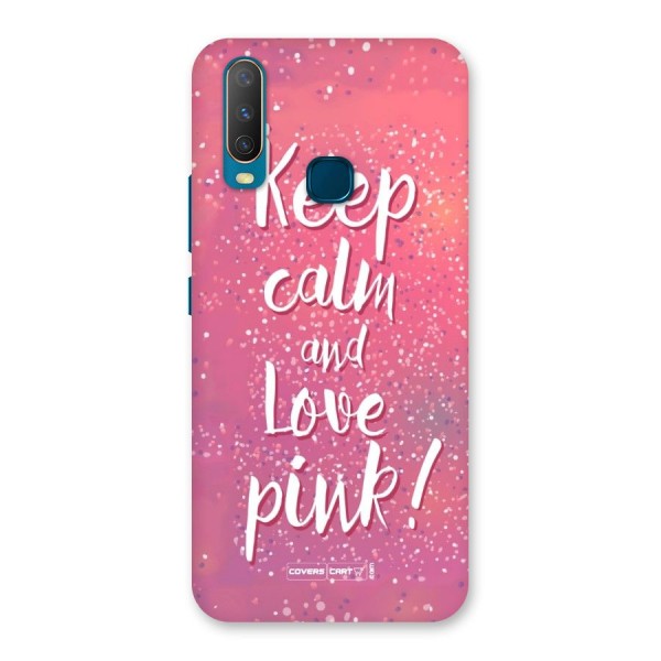 Love Pink Back Case for Vivo Y15