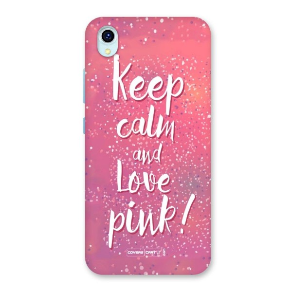 Love Pink Back Case for Vivo Y1s