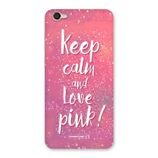 Love Pink Back Case for Vivo Y55s