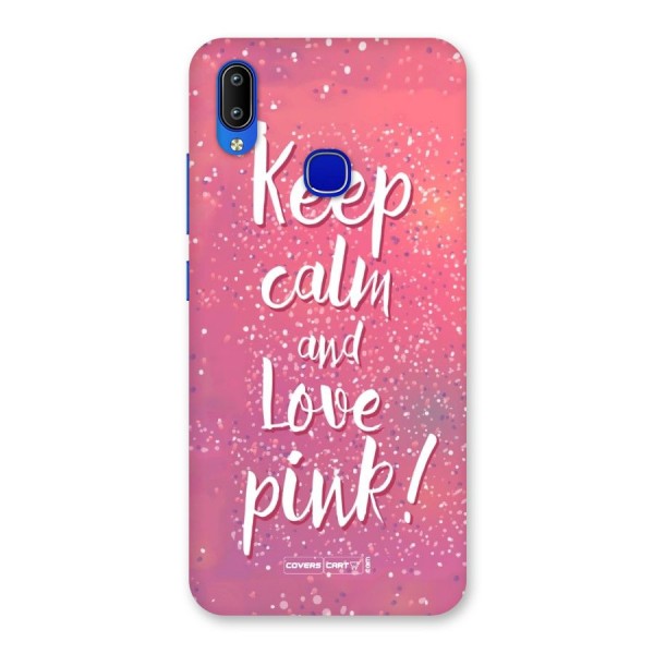 Love Pink Back Case for Vivo Y91