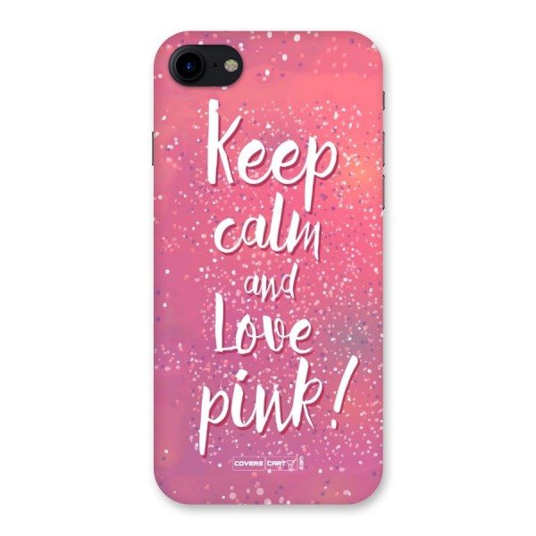 Love Pink Back Case for iPhone SE 2020