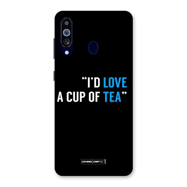 Love Tea Back Case for Galaxy A60