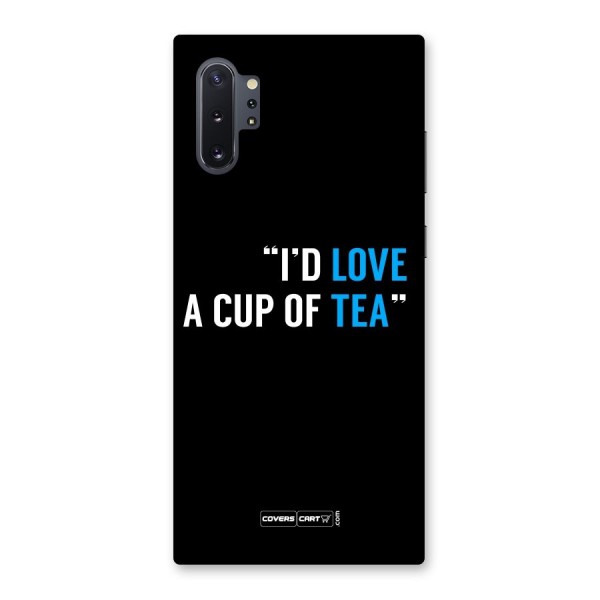 Love Tea Back Case for Galaxy Note 10 Plus