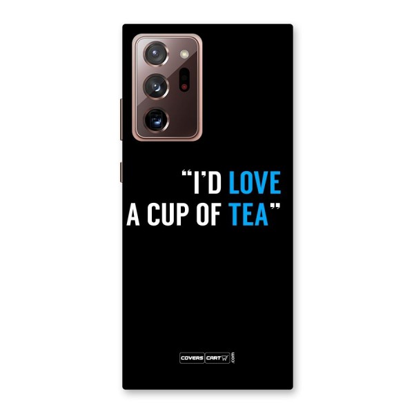 Love Tea Back Case for Galaxy Note 20 Ultra