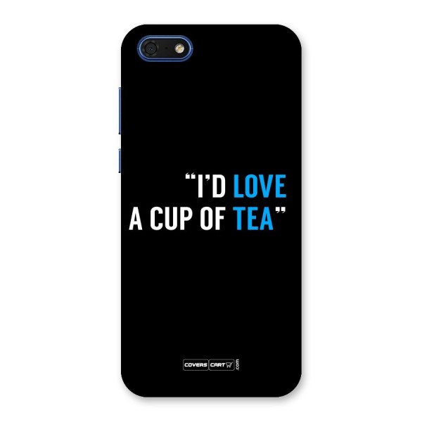 Love Tea Back Case for Honor 7s