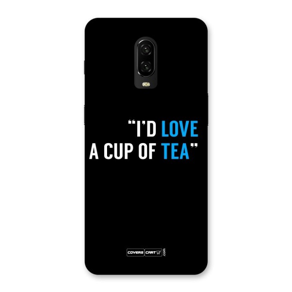 Love Tea Back Case for OnePlus 6T