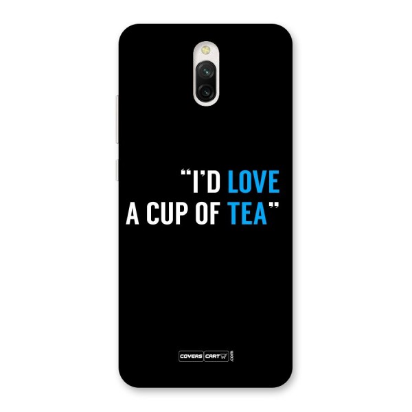 Love Tea Back Case for Redmi 8A Dual