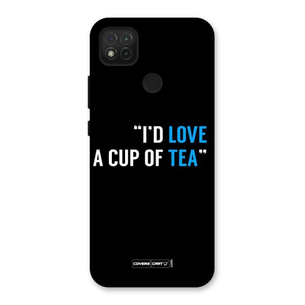 Love Tea Back Case for Redmi 9