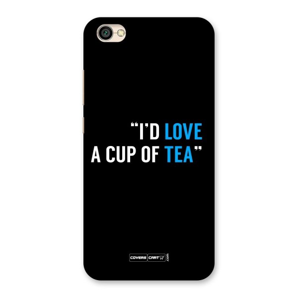 Love Tea Back Case for Redmi Y1 Lite