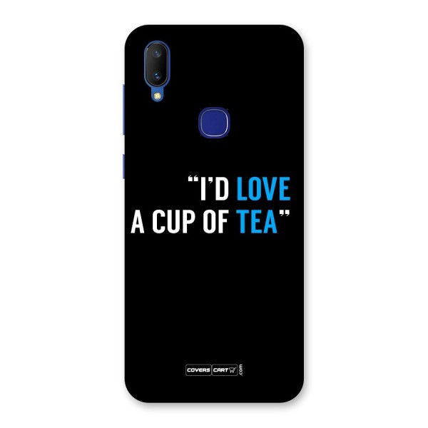 Love Tea Back Case for Vivo V11