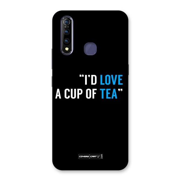 Love Tea Back Case for Vivo Z1 Pro