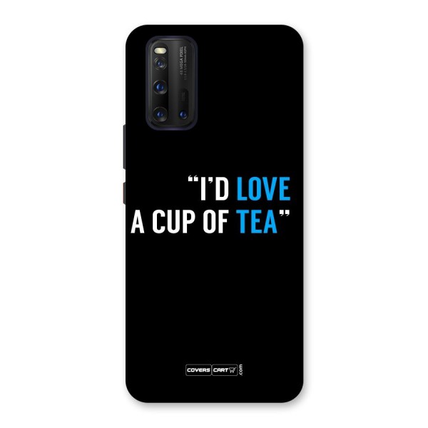 Love Tea Back Case for Vivo iQOO 3