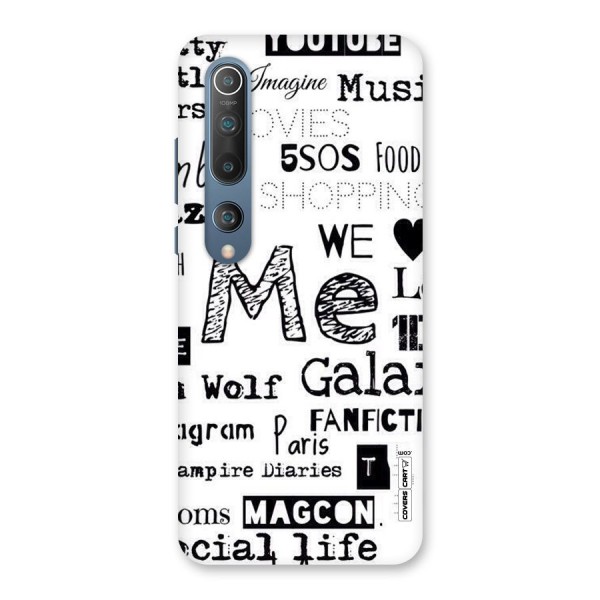 Love Things Back Case for Mi 10