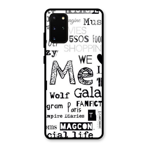 Love Things Glass Back Case for Galaxy S20 Plus