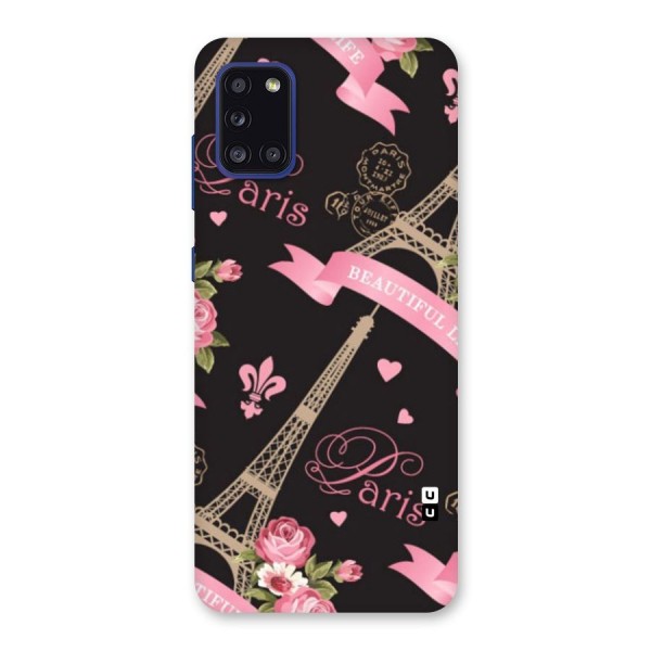 Love Tower Back Case for Galaxy A31