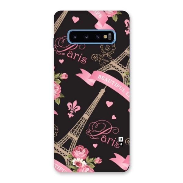 Love Tower Back Case for Galaxy S10 Plus