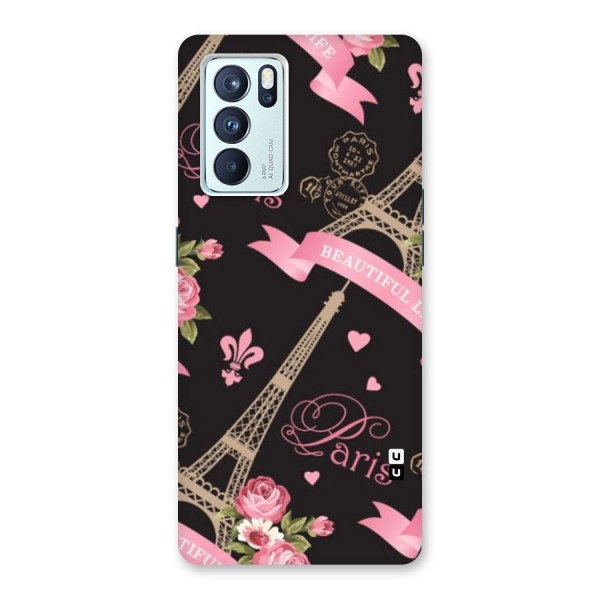 Love Tower Back Case for Oppo Reno6 Pro 5G