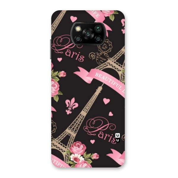 Love Tower Back Case for Poco X3