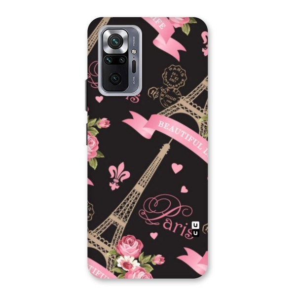 Love Tower Back Case for Redmi Note 10 Pro