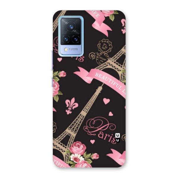 Love Tower Back Case for Vivo V21 5G