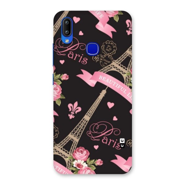 Love Tower Back Case for Vivo Y91