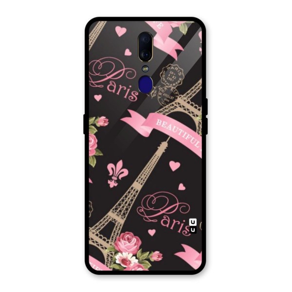 Love Tower Glass Back Case for Oppo F11