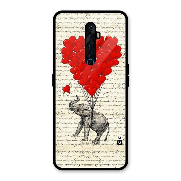 Love Weight Glass Back Case for Oppo Reno2 Z