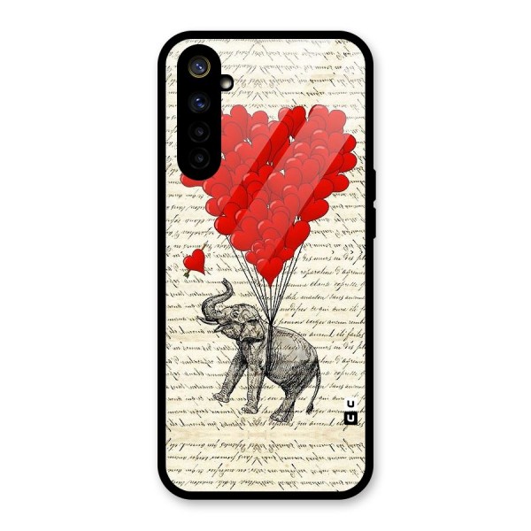 Love Weight Glass Back Case for Realme 6