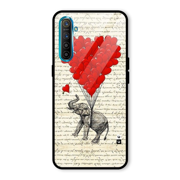 Love Weight Glass Back Case for Realme XT