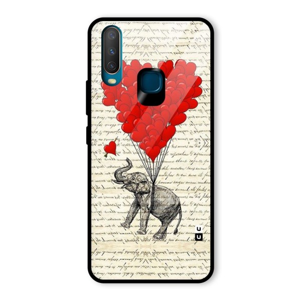 Love Weight Glass Back Case for Vivo Y12