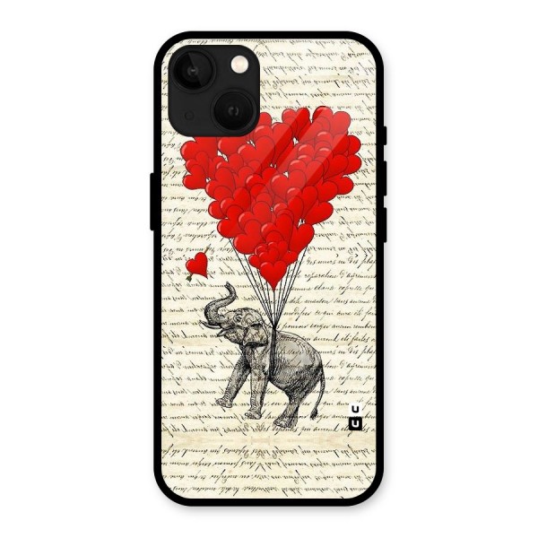 Love Weight Glass Back Case for iPhone 13