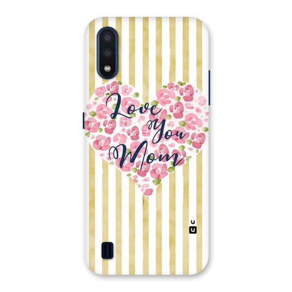 Love You Mom Back Case for Galaxy M01