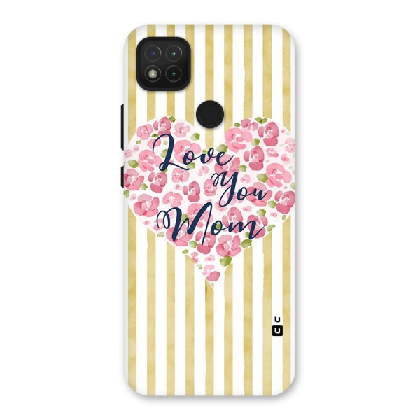 Love You Mom Back Case for Redmi 9C