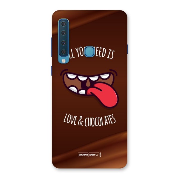 Love and Chocolates Back Case for Galaxy A9 (2018)