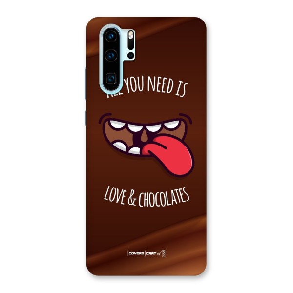 Love and Chocolates Back Case for Huawei P30 Pro