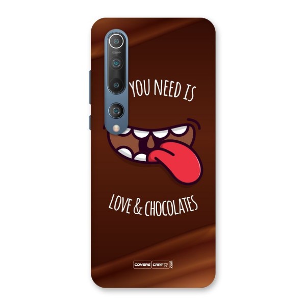 Love and Chocolates Back Case for Mi 10