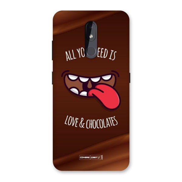 Love and Chocolates Back Case for Nokia 3.2