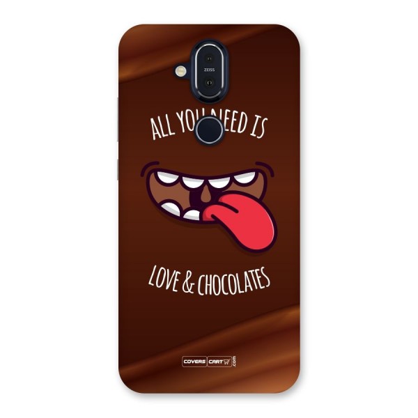 Love and Chocolates Back Case for Nokia 8.1