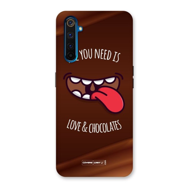 Love and Chocolates Back Case for Realme 6 Pro