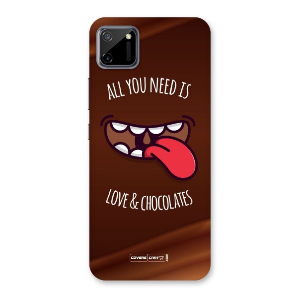 Love and Chocolates Back Case for Realme C11