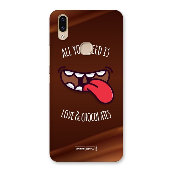 Love and Chocolates Back Case for Vivo V9