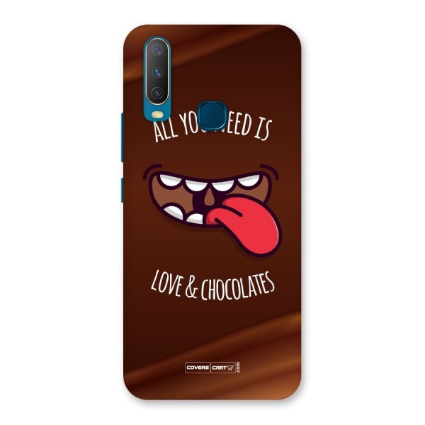 Love and Chocolates Back Case for Vivo Y17